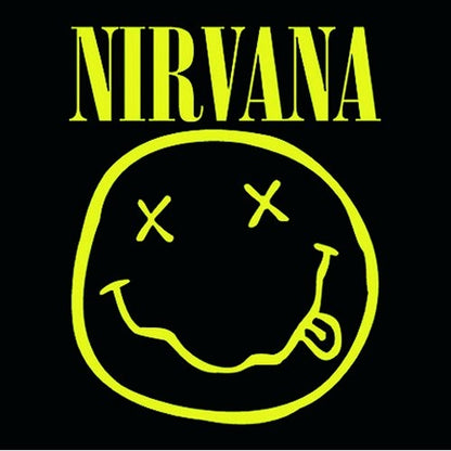Nirvana Single Cork Coaster: Happy Face Onderzetter