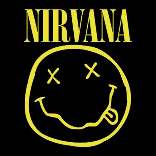 Nirvana Single Cork Coaster: Happy Face Onderzetter