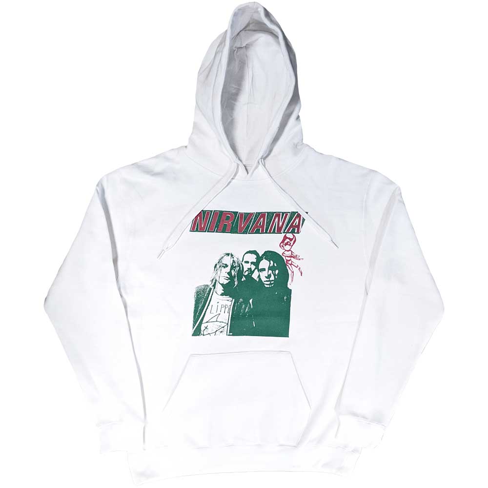 Nirvana Unisex Pullover Hoodie: Flipper Trui met capuchon