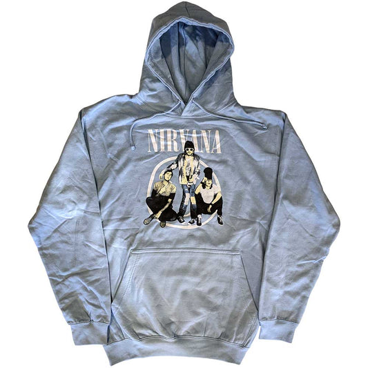 Nirvana Unisex Pullover Hoodie: Trapper Hat Photo Trui met capuchon