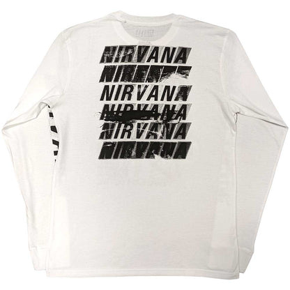 Nirvana Unisex Long Sleeve T-Shirt: Incesticide (Back & Sleeve Print) Long Sleeve T-Shirt
