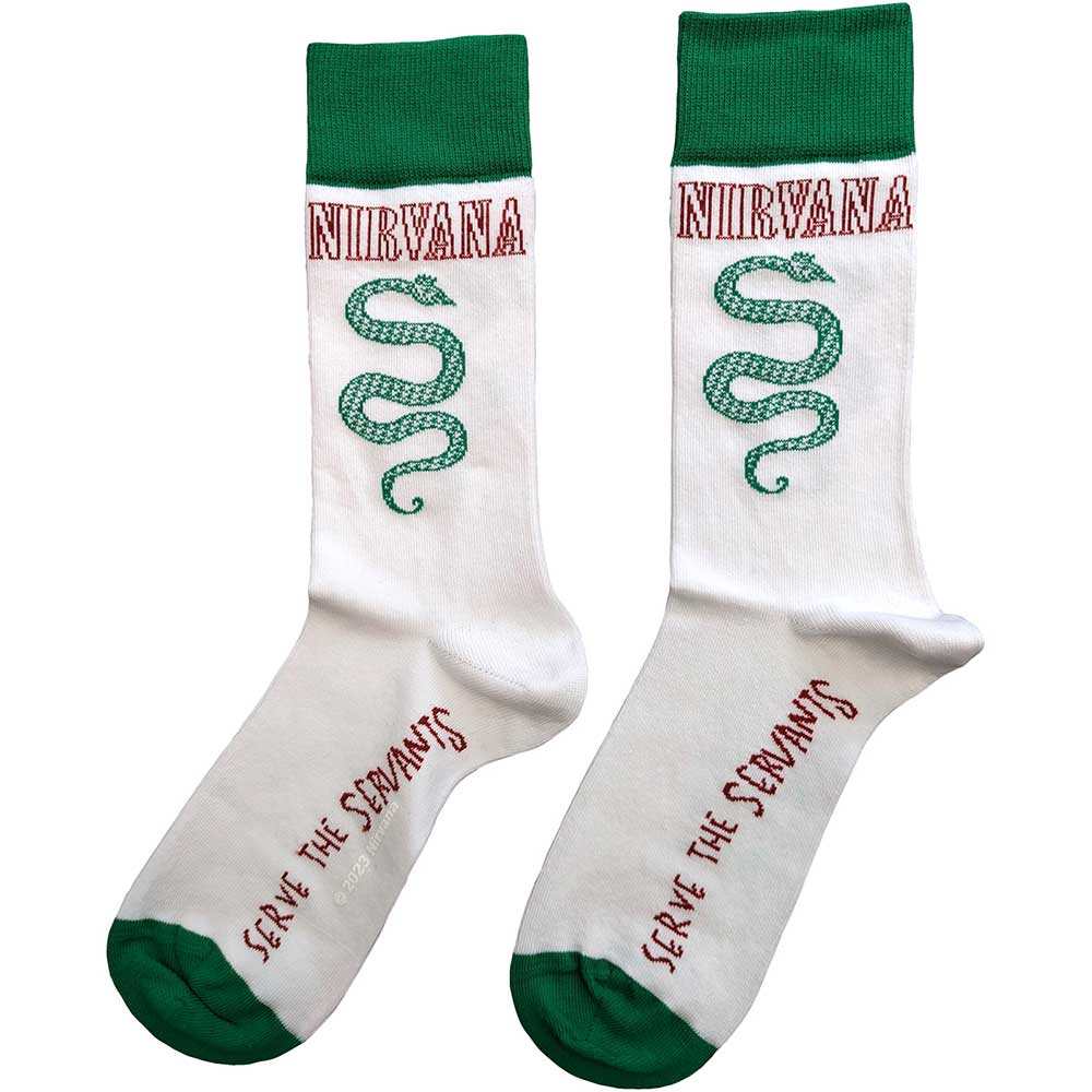 Nirvana Unisex Ankle Socks: Serve The Servants (UK Size 7 - 11) Enkelsokken