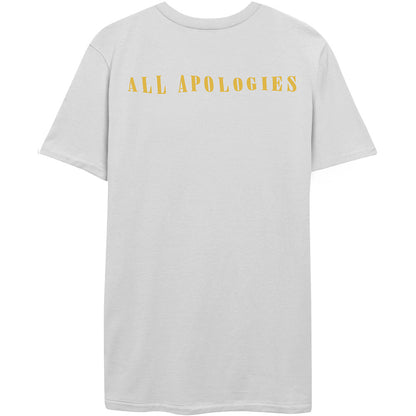 Nirvana Unisex T-Shirt: All Apologies (Back Print) T-Shirt