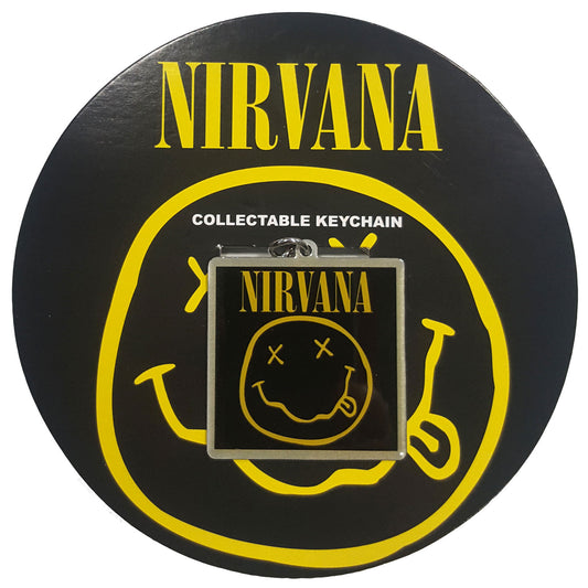 Een foto van een Keychain van Nirvana.