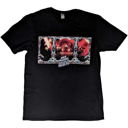 Nick Mason's Saucerful of Secrets Unisex T-Shirt: Hokusai Wave European Tour 2022 (Back Print & Ex-Tour) T-Shirt