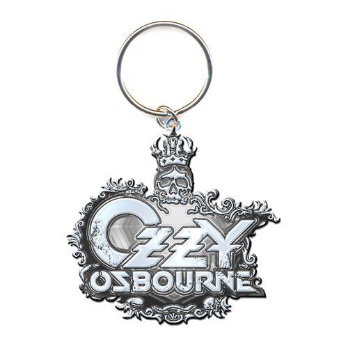 Ozzy Osbourne Keychain: Crest Logo (Die-cast Relief) Sleutelhanger