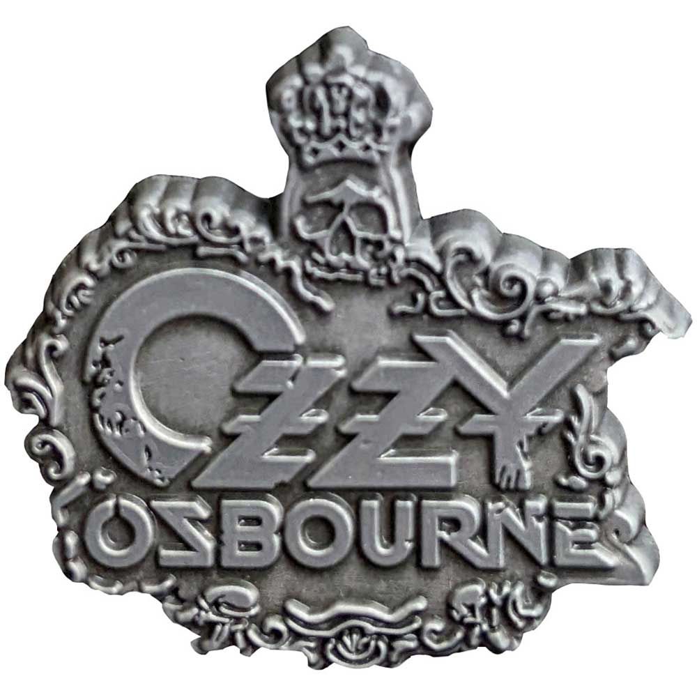 Ozzy Osbourne Pin Badge: Crest Speld