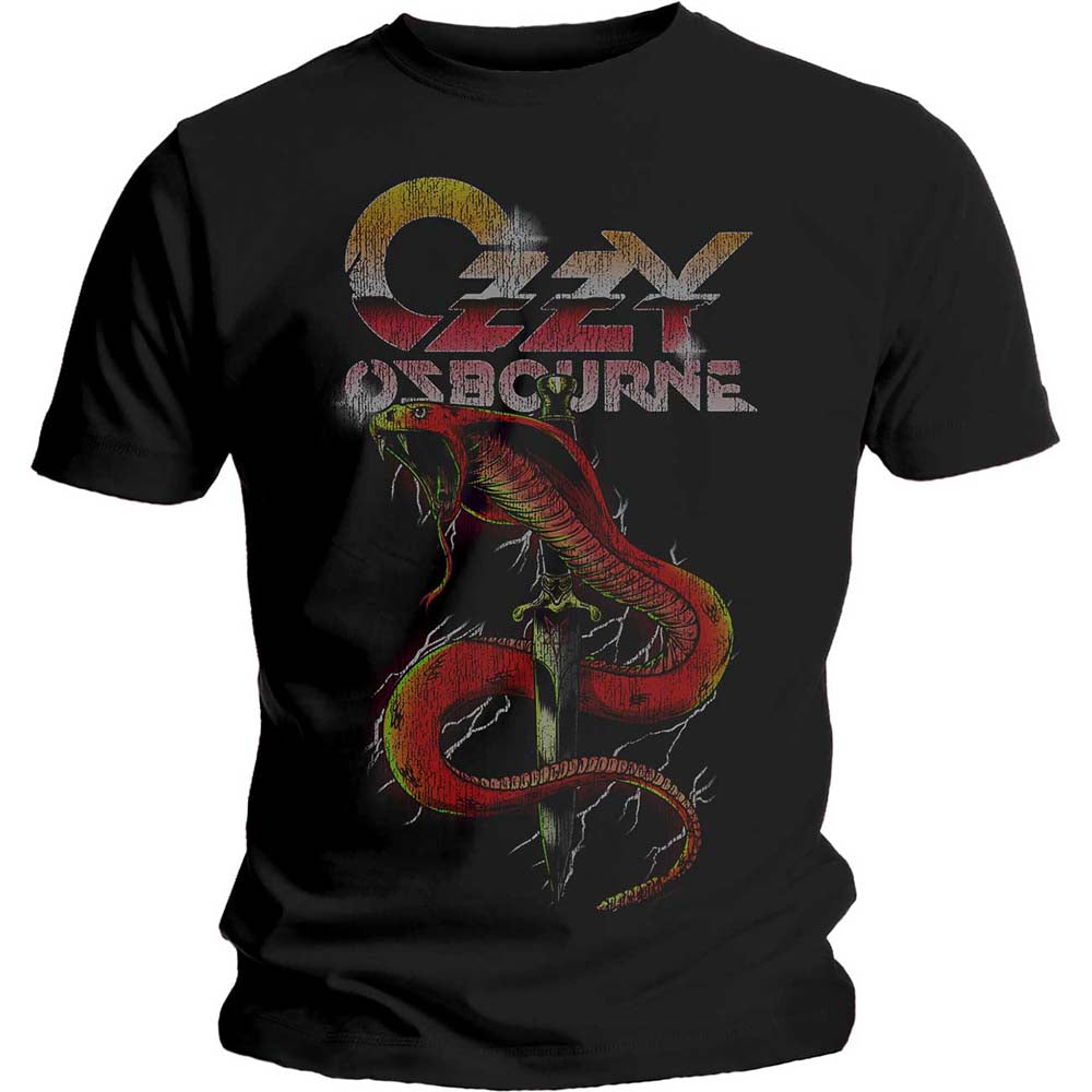 Ozzy Osbourne Unisex T-Shirt: Vintage Snake T-Shirt