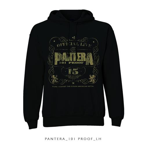 Pantera Unisex Pullover Hoodie: 101 Proof Trui met capuchon