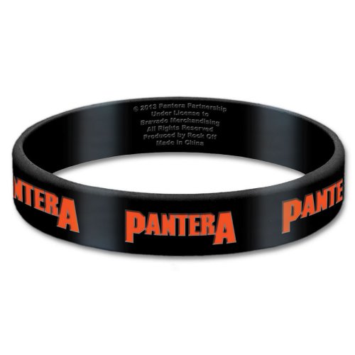 Pantera Gummy Wristband: Logo Polsband