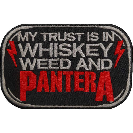Pantera Standard Patch: Whiskey Standaard patch