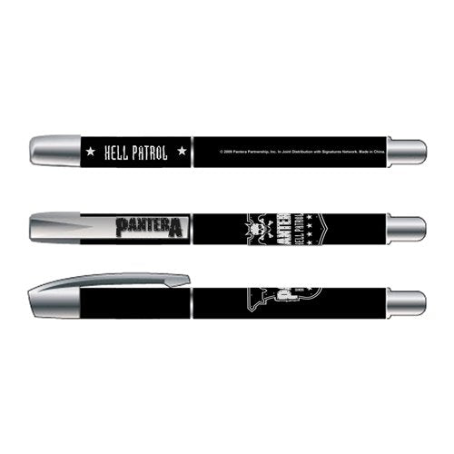 Pantera Gel Pen: Hell Patrol Shield Gelpen