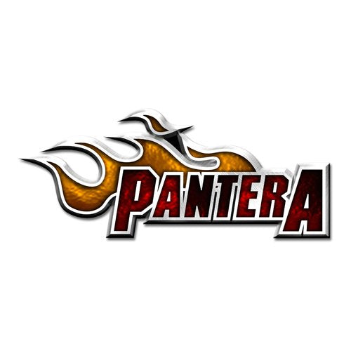 Pantera Pin Badge: Flame Logo Speld