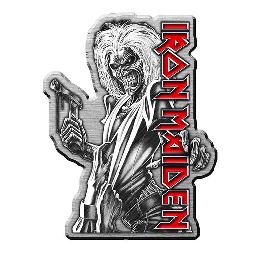 Iron Maiden Pin Badge: Killers (Enamel In-Fill) Speld