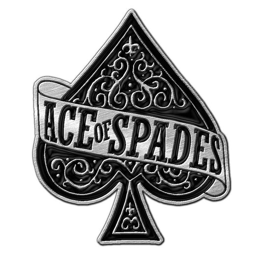 Motorhead Pin Badge: Ace of Spades (Enamel In-Fill) Speld