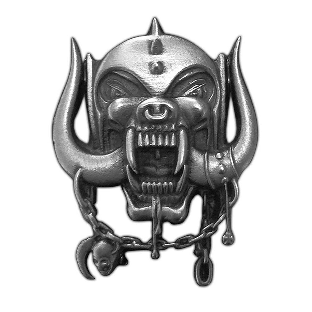 Motorhead Pin Badge: War Pig (Die-Cast Relief) Speld