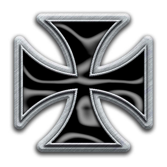 Generic Pin Badge: Iron Cross (Enamel In-Fill) Speld
