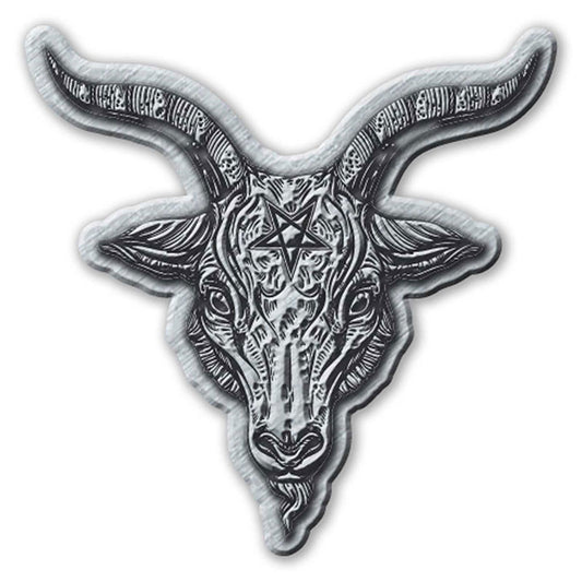 Generic Pin Badge: Baphomet (Die-Cast Relief) Speld