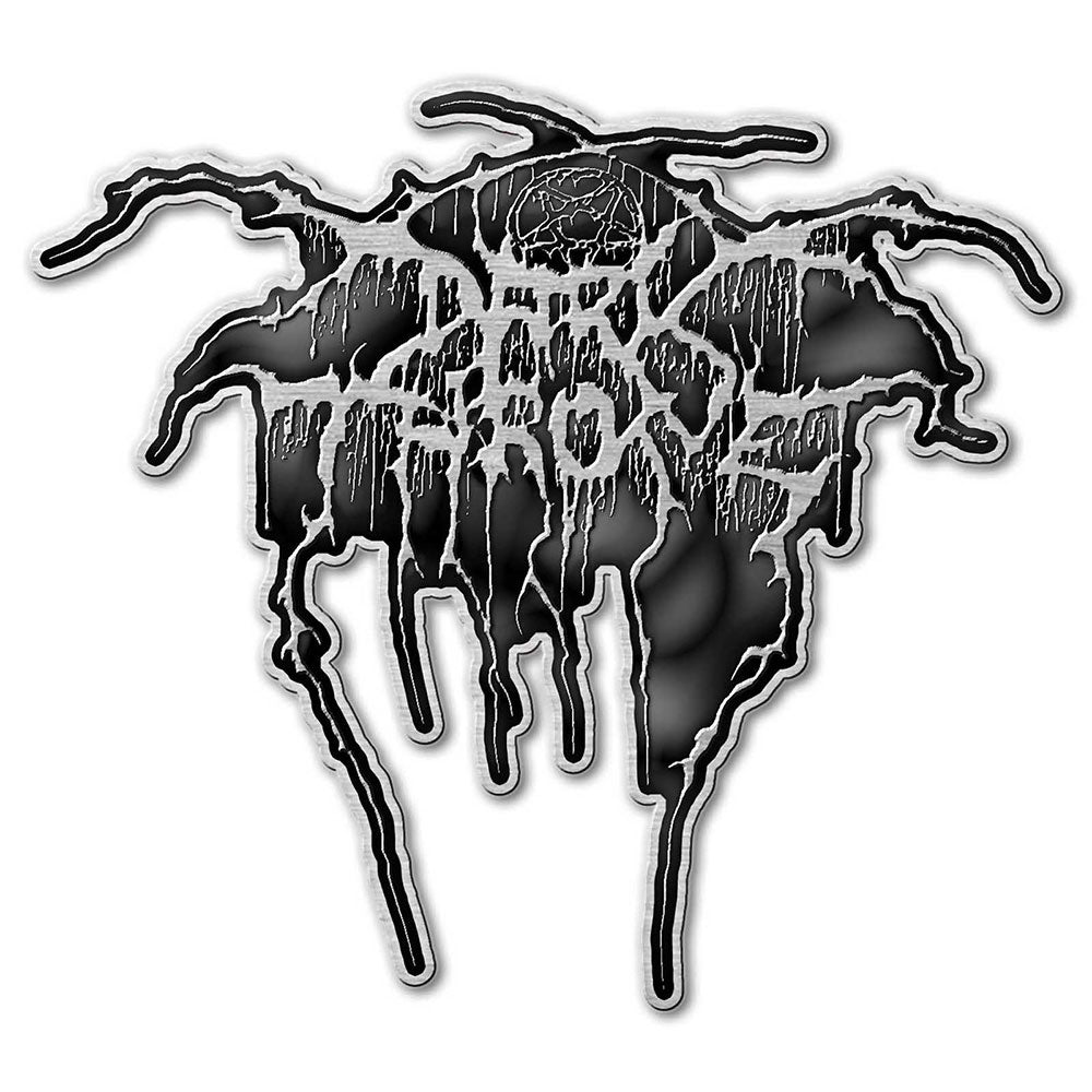 Darkthrone Pin Badge: Logo (Enamel In-Fill) Speld