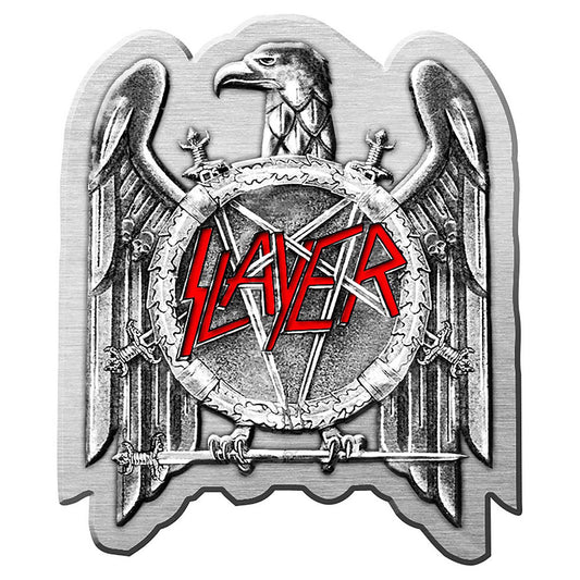 Slayer Pin Badge: Eagle (Enamel In-Fill) Speld