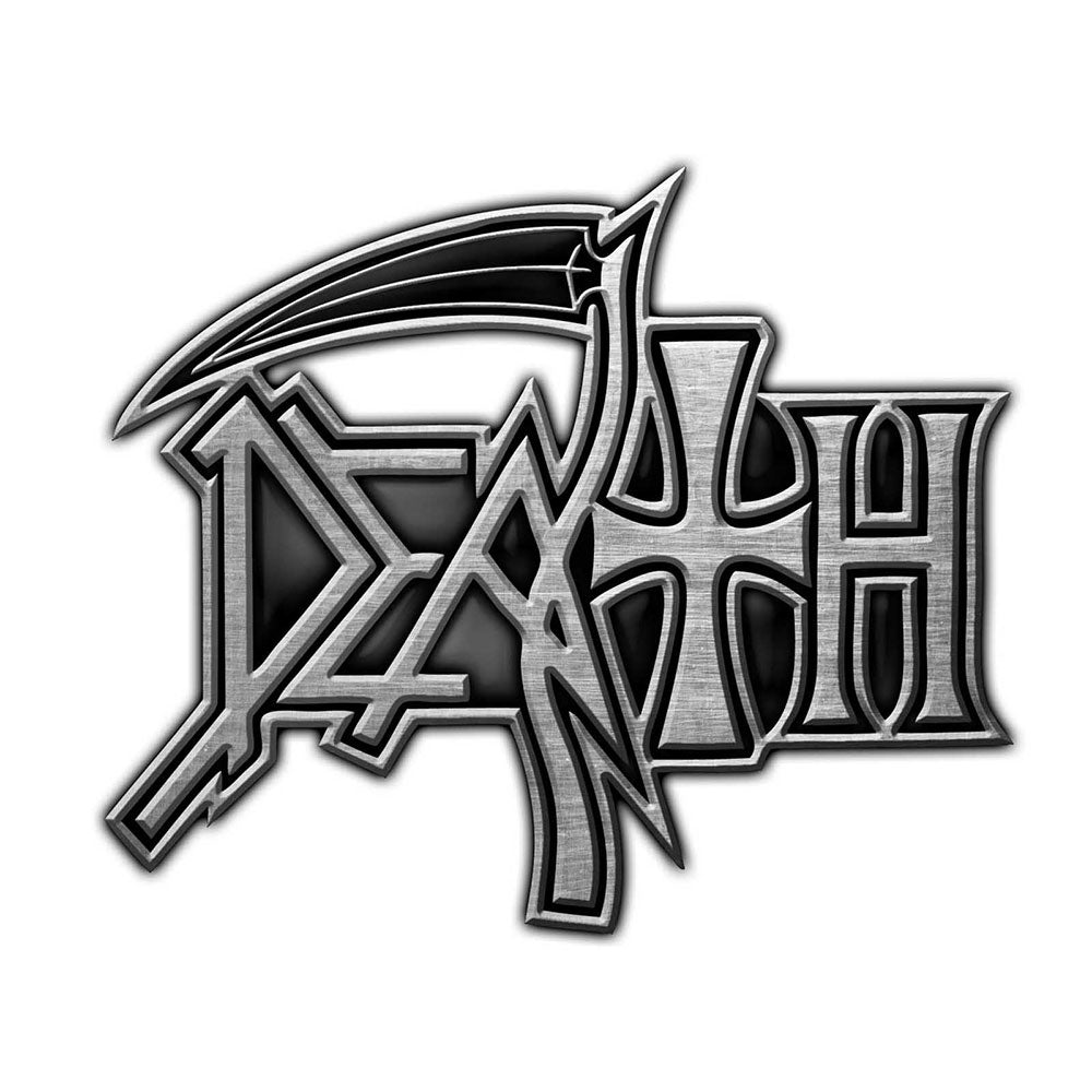Death Pin Badge: Logo (Enamel In-Fill) Speld