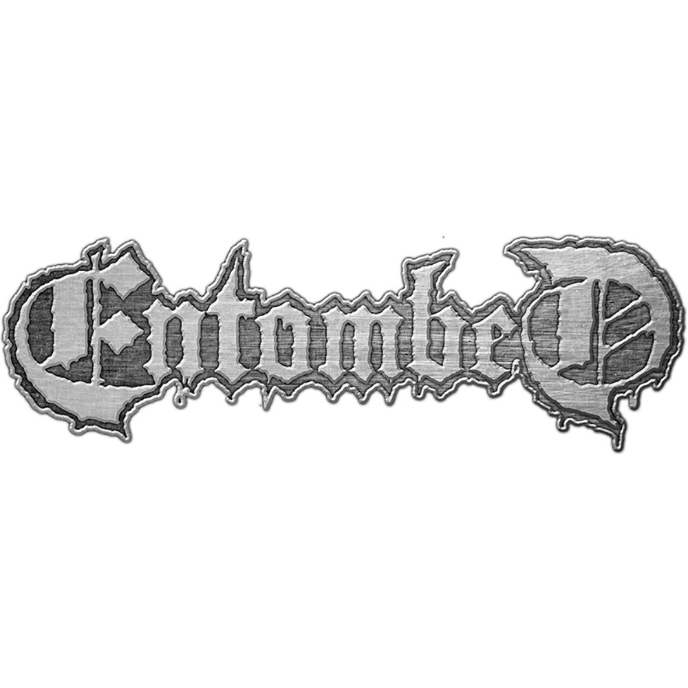 Entombed Pin Badge: Logo (Die-Cast Relief) Speld