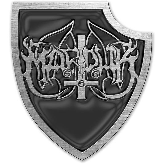 Marduk Pin Badge: Panzer Crest (Enamel In-Fill) Speld
