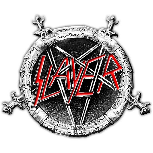 Slayer Pin Badge: Pentagram Speld