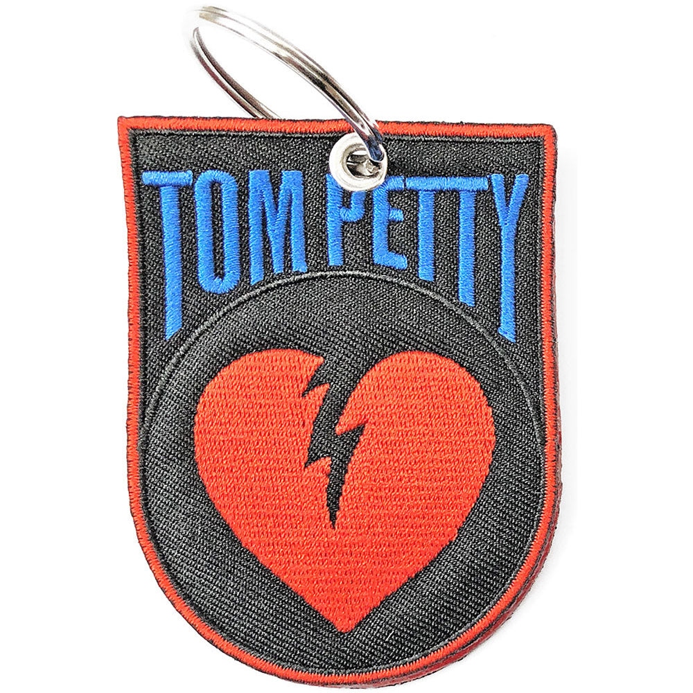 Tom Petty & The Heartbreakers Keychain: Heart Break (Double Sided Patch) Sleutelhanger