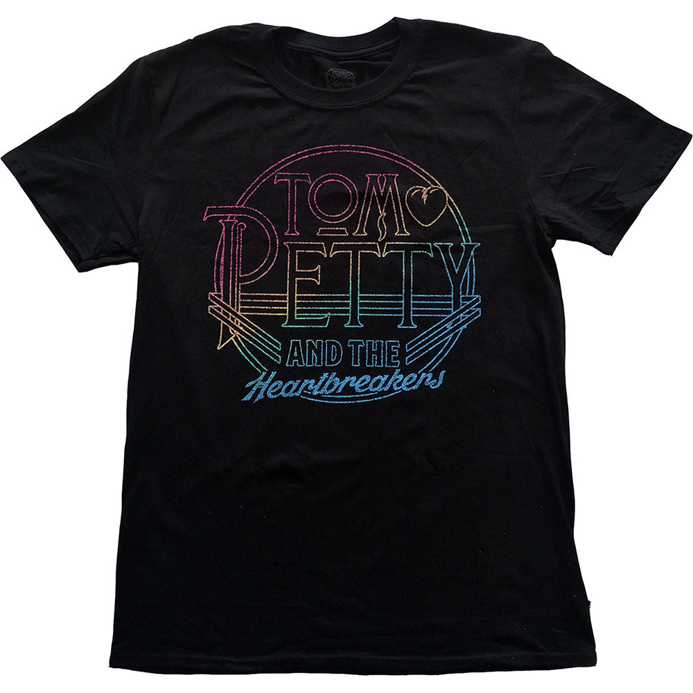 Tom Petty & The Heartbreakers Unisex T-Shirt: Circle Logo T-Shirt