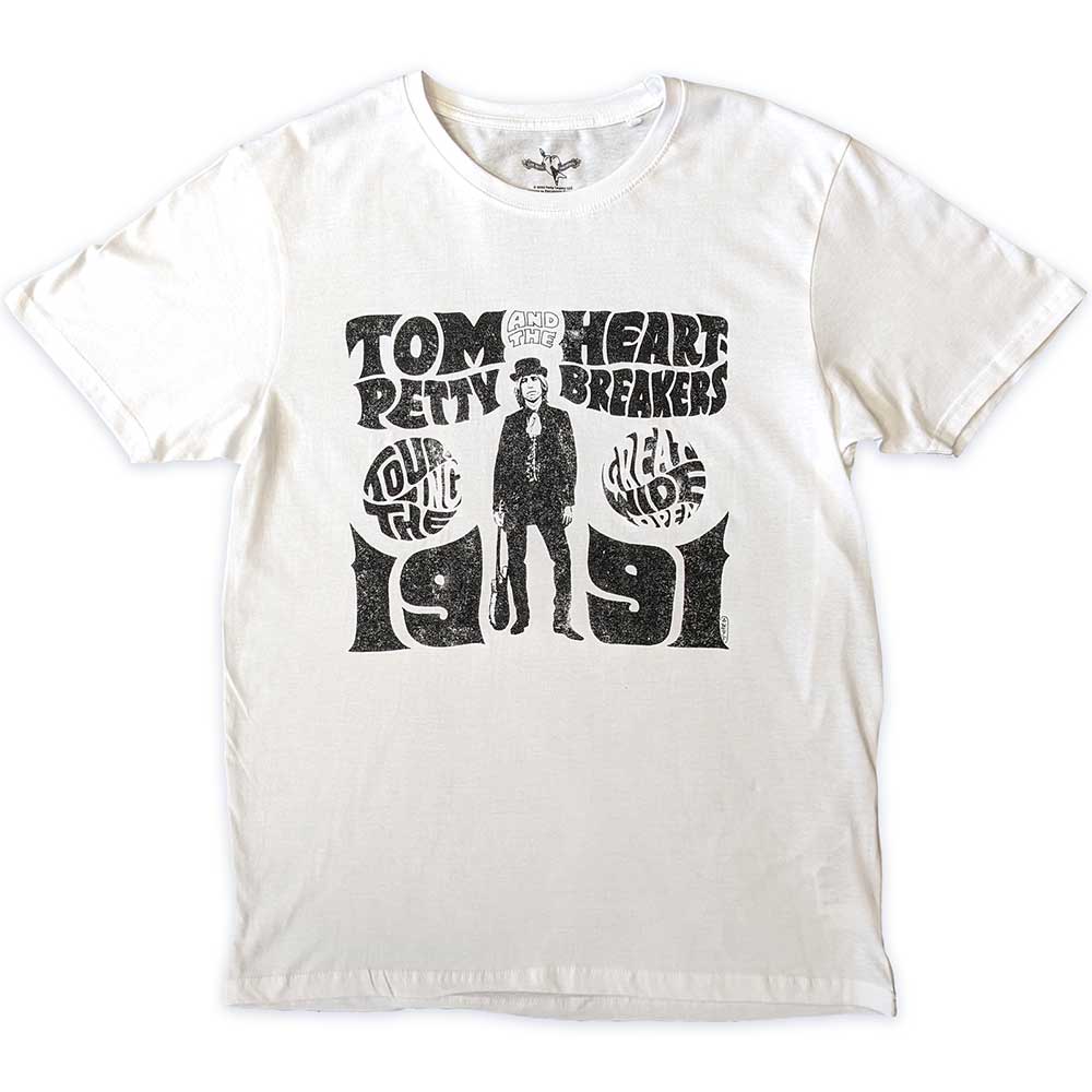 Tom Petty & The Heartbreakers Unisex T-Shirt: Great Wide Open Tour T-Shirt