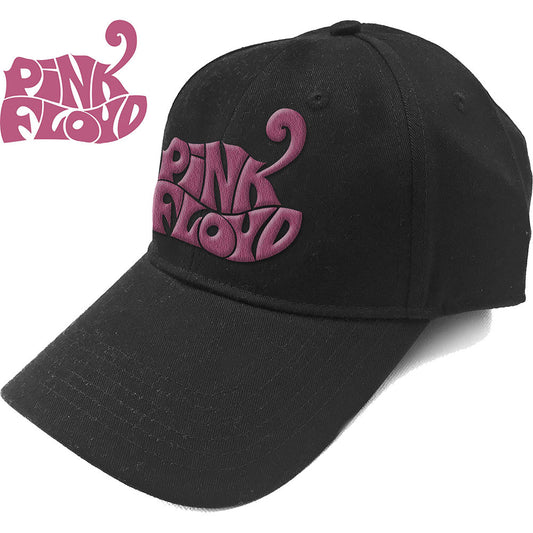 Pink Floyd Unisex Baseball Cap: Retro Swirl Logo Baseballpet