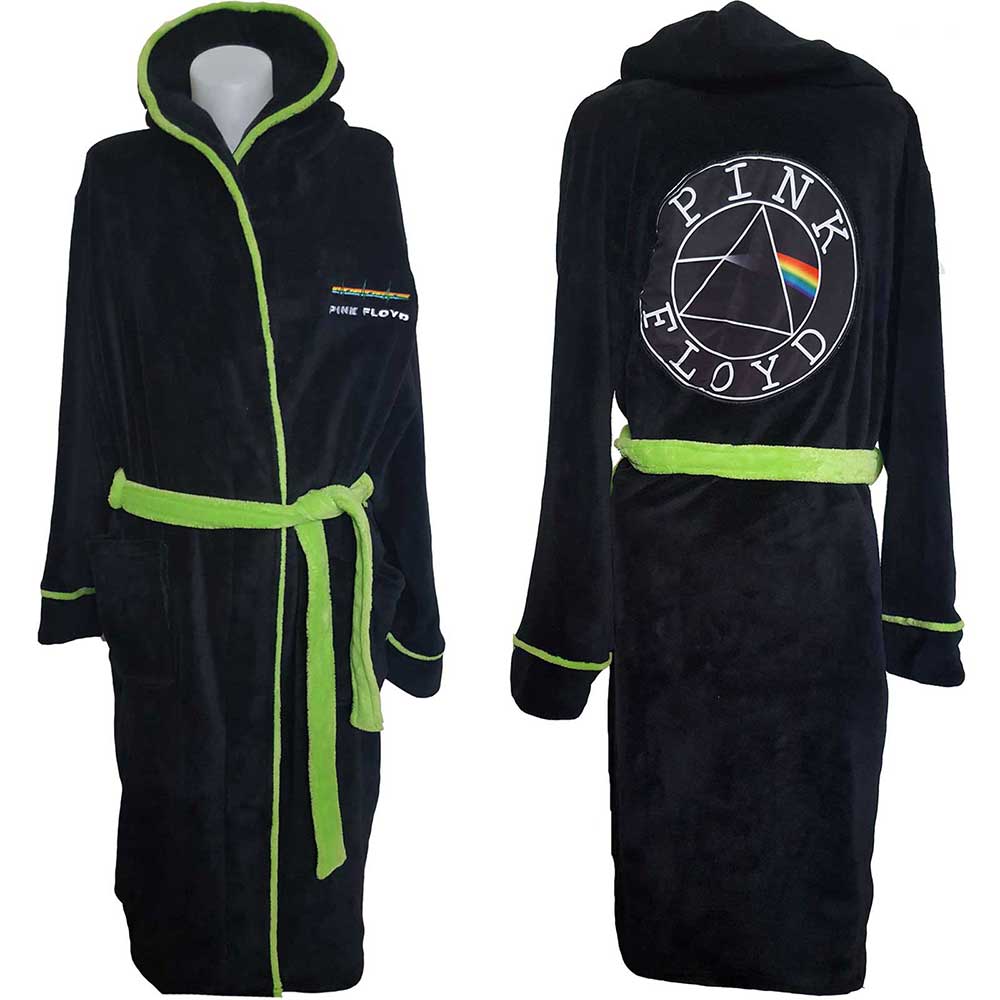 Pink Floyd Unisex Bathrobe: Circle Logo (Small - Medium) Bathrobe