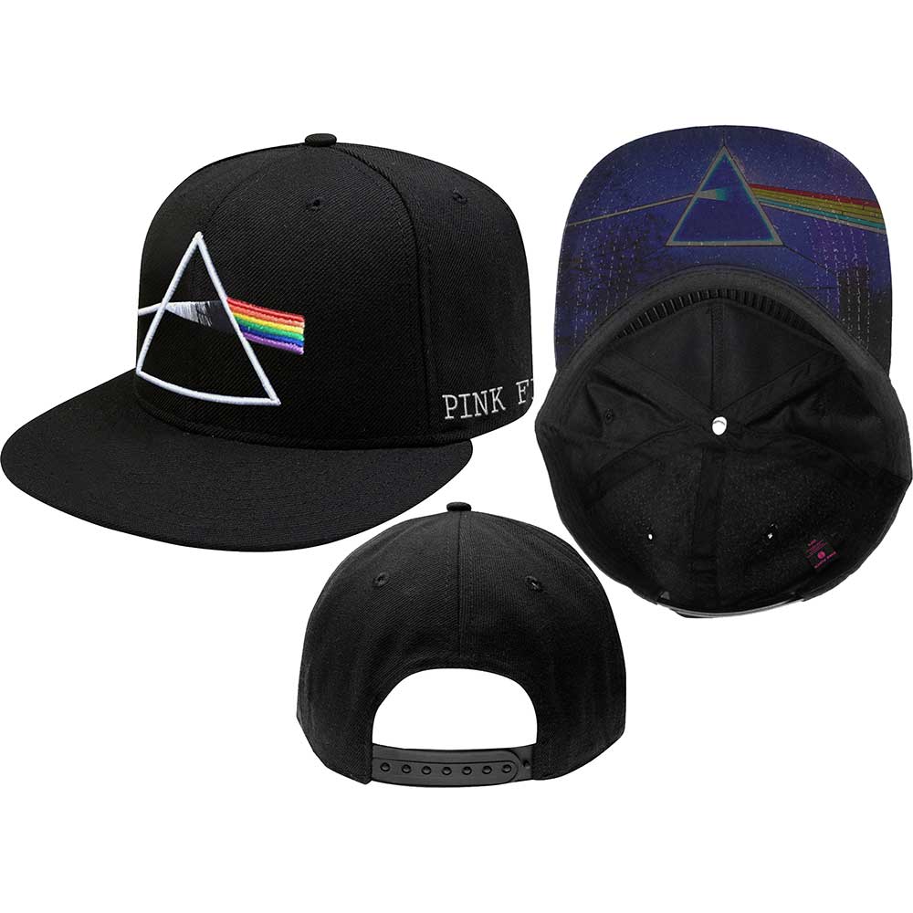 Pink Floyd Unisex Snapback Cap: Dark Side of the Moon Snapback-pet