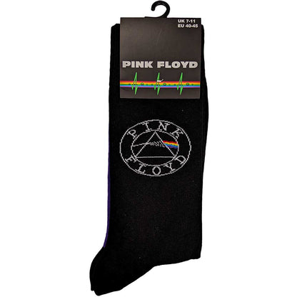 Pink Floyd Unisex Ankle Socks: Spectrum Sole (UK Size 7 - 11) Enkelsokken