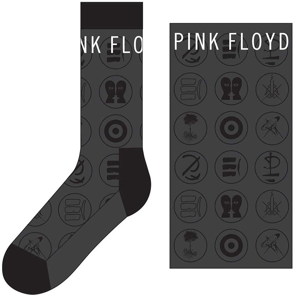 Pink Floyd Unisex Ankle Socks: Later Years (UK Size 7 - 11) Enkelsokken