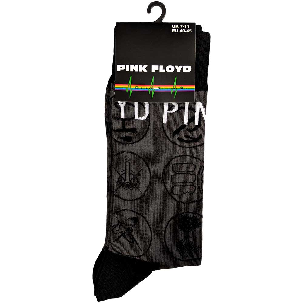 Pink Floyd Unisex Ankle Socks: Later Years (UK Size 7 - 11) Enkelsokken