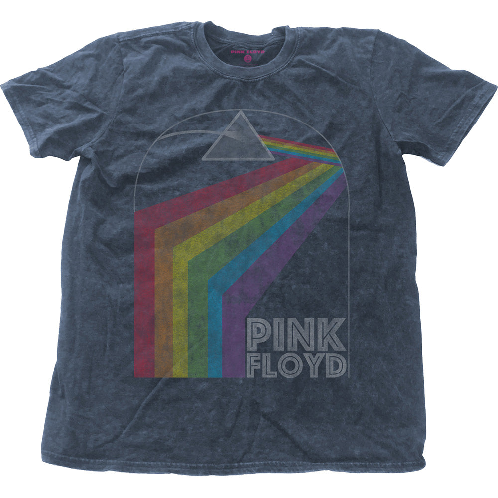 Pink Floyd Unisex T-Shirt: Prism Arch (Wash Collection) T-Shirt