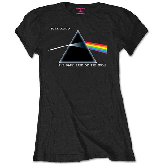 Pink Floyd Unisex T-Shirt: Dark Side of the Moon Courier T-Shirt