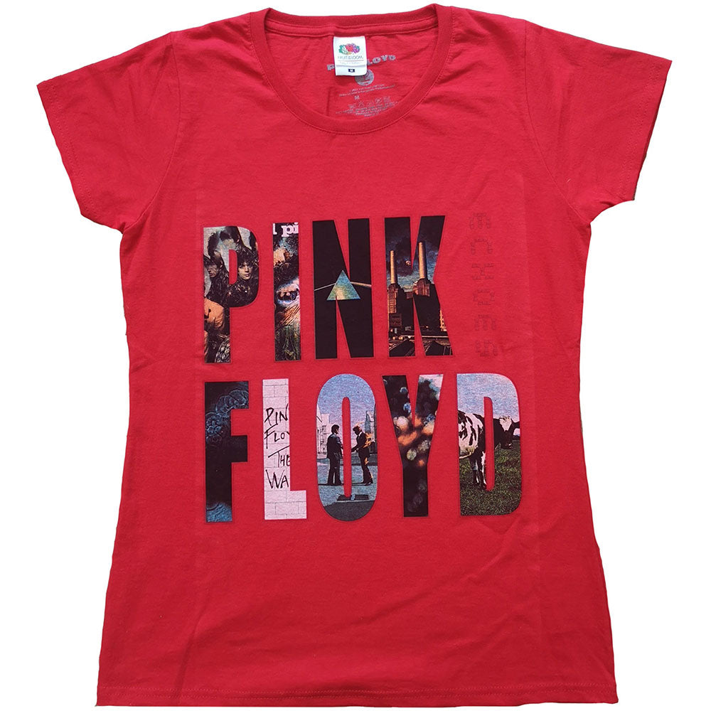 Pink Floyd Ladies T-Shirt: Echoes Album Montage T-Shirt