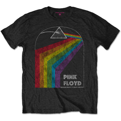 Pink Floyd Unisex T-Shirt: Dark Side of the Moon 1972 Tour (Back Print) T-Shirt