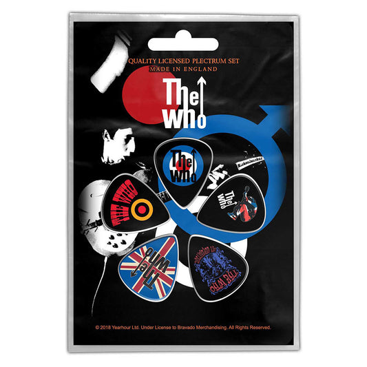 The Who Plectrum Pack: Pete Townsend Set plectrums