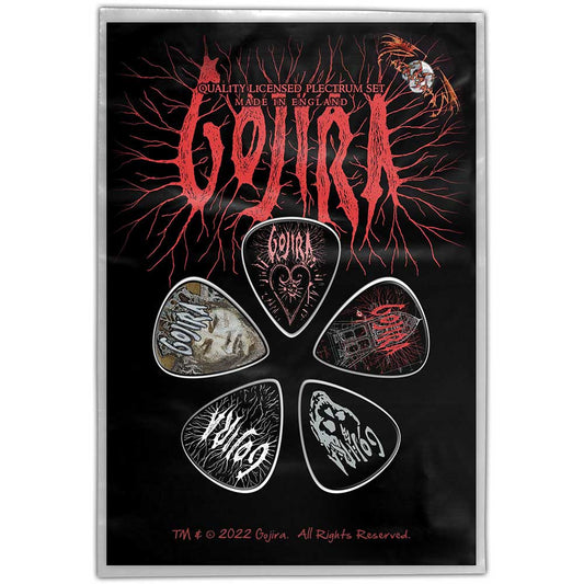 Gojira Plectrum Pack: Fortitude Set plectrums