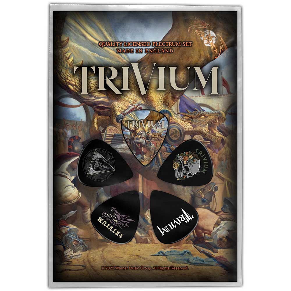 Trivium Plectrum Pack: In The Court Of The Dragon Set plectrums