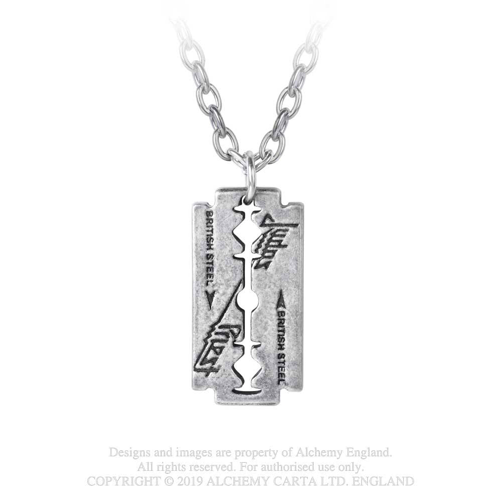 Judas Priest Pendant: Razor Blade Pendant