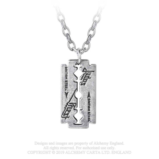 Judas Priest Pendant: Razor Blade Pendant