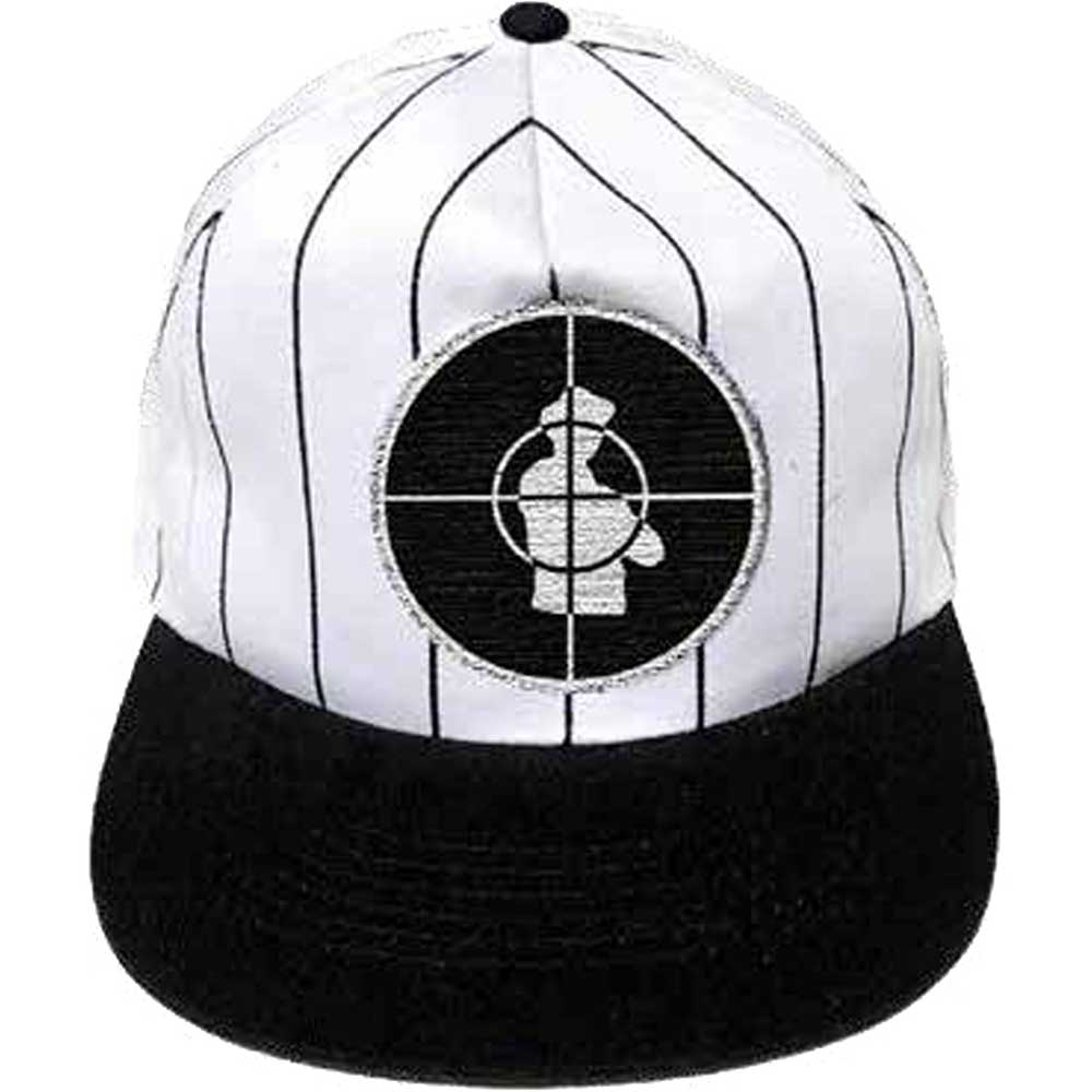 Public Enemy Unisex Baseball Cap: Solid Target Baseballpet