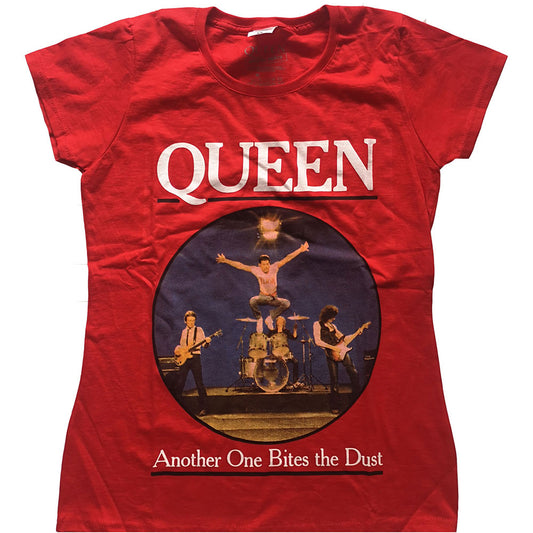 Queen Ladies T-Shirt: One Bites The Dust T-Shirt