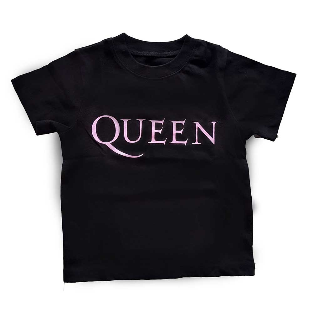 Queen Kids Toddler T-Shirt: Pink Logo Toddler T-Shirt