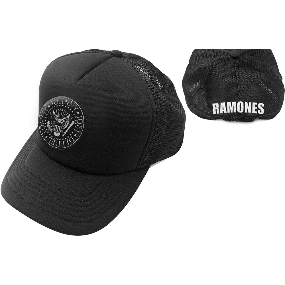 Ramones Unisex Mesh Back Cap: Presidential Seal Mesh Back Cap